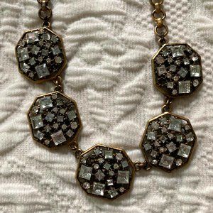 Short "Diamond" Statement Necklace